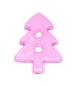 Mobile Preview: Kids button as a Christmas tree in purple 17 mm 0,67 inch